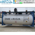 Refrigerant gas R152A + DME Dimethyl Ether 60% R152a+40%DME